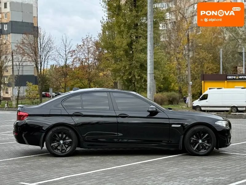 BMW 5 Series, 2016 г., Бензин, 102 тыс. км, Седан, Чорный, Кривой Рог AT-10406990 фото