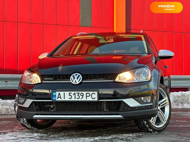 Volkswagen Golf Alltrack, 2017, Бензин, 1.8 л., 130 тис. км, Універсал, Чорний, Київ 13727 фото