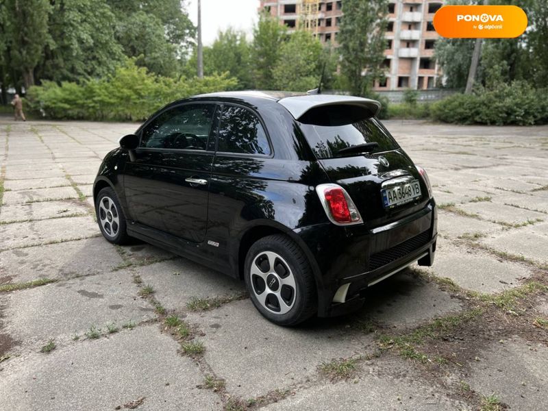 Fiat 500e, 2015, Електро, 99 тис. км, Хетчбек, Чорний, Київ Cars-Pr-66567 фото