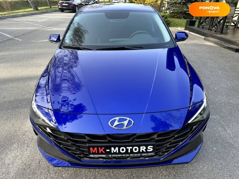 Hyundai Elantra, 2022, Бензин, 2 л., 19 тис. км, Седан, Синій, Київ 100989 фото