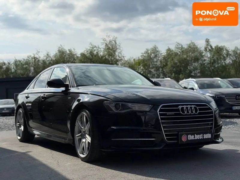 Audi A6, 2015 р., Бензин, 262 тис. км, Седан, Чорний, Рівне AT-10417915 фото