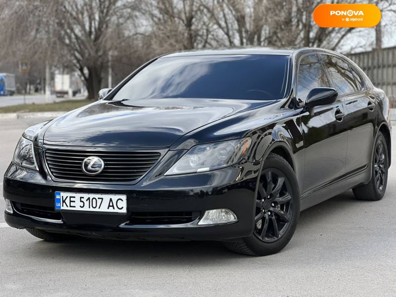 Lexus LS, 2007, Бензин, 4.6 л., 270 тис. км, Седан, Чорний, Дніпро (Дніпропетровськ) 19920 фото