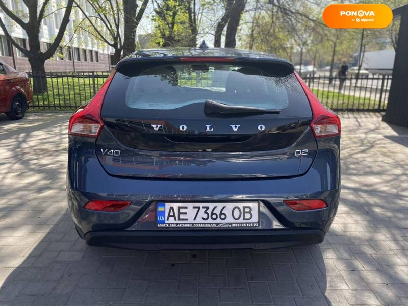 Volvo V40, 2017, Дизель, 2 л., 190 тис. км, Хетчбек, Сірий, Дніпро (Дніпропетровськ) 32495 фото