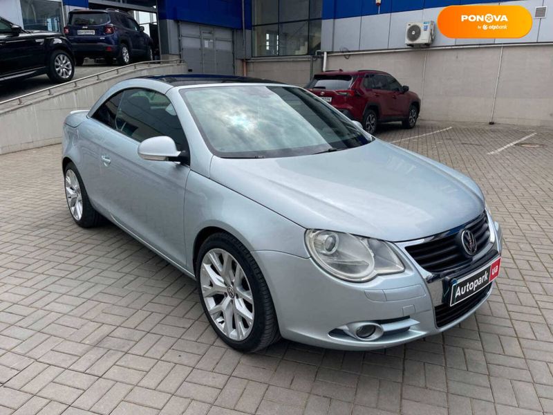 Volkswagen Eos, 2006, Бензин, 2 л., 91 тис. км, Кабріолет, Сірий, Одеса 39212 фото