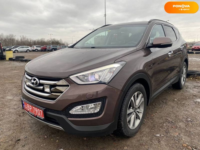 Hyundai Santa Fe, 2014, Дизель, 2.2 л., 198 тис. км км, Позашляховик / Кросовер, Львів 14544 фото