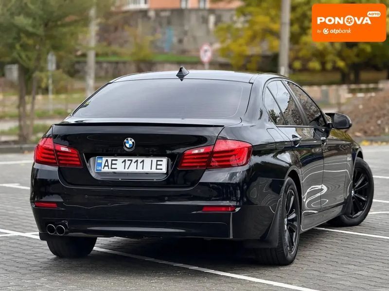 BMW 5 Series, 2016 г., Бензин, 102 тыс. км, Седан, Чорный, Кривой Рог AT-10406990 фото