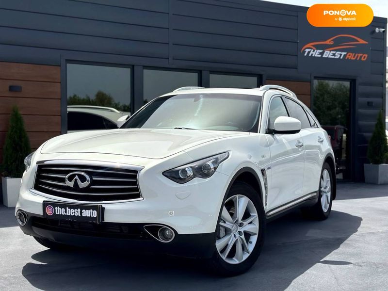 Infiniti QX70, 2016, Дизель, 2.99 л., 155 тис. км, Позашляховик / Кросовер, Білий, Рівне 101430 фото