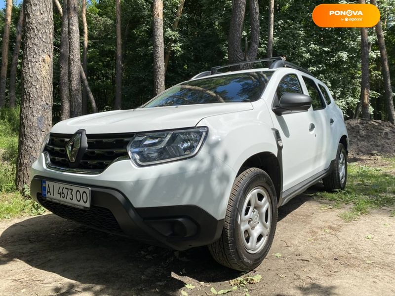 Renault Duster, 2021, Дизель, 1.5 л., 39 тыс. км, Внедорожник / Кроссовер, Белый, Киев Cars-Pr-62931 фото