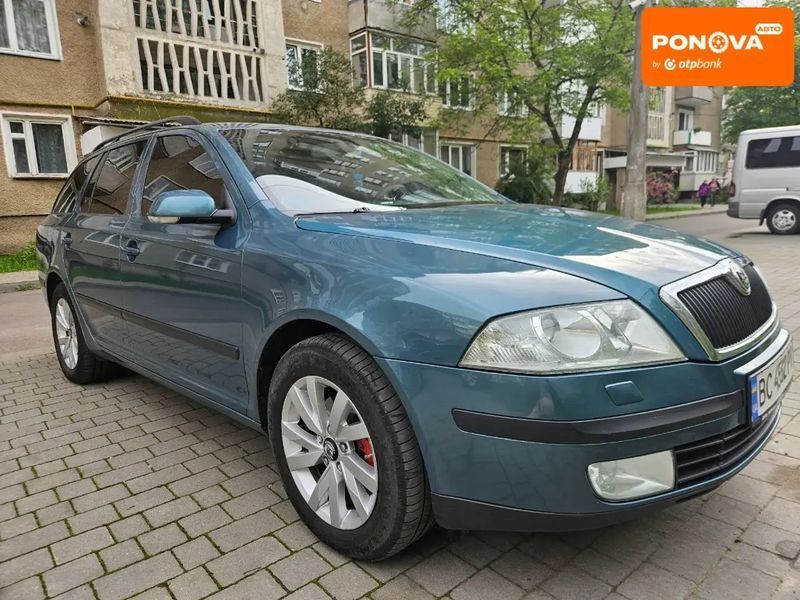 Skoda Octavia, 2005 г., Бензин, 240 тыс. км, Универсал, Зеленый, Коломыя AT-10404885 фото