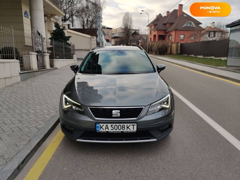 SEAT Leon, 2017, Дизель, 1.97 л., 133 тыс. км, Универсал, Серый, Киев Cars-Pr-65086 фото