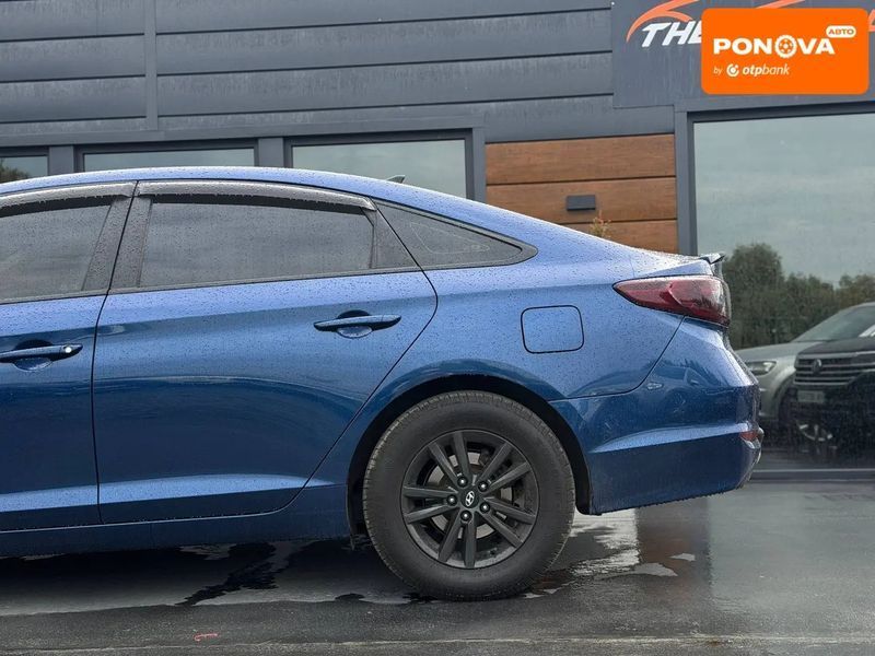 Hyundai Sonata, 2016 р., Бензин, 196 тис. км, Седан, Синій, Рівне AT-10427021 фото