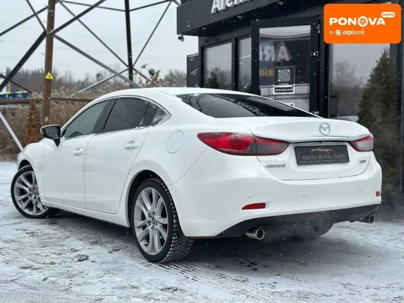 Mazda 6, 2014 г., Бензин, 166 тыс. км, Седан, Белый, Харьков AT-10406937 фото