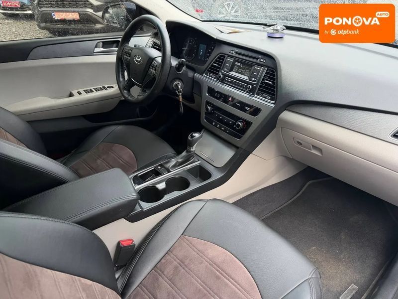 Hyundai Sonata, 2016 р., Бензин, 196 тис. км, Седан, Синій, Рівне AT-10427021 фото
