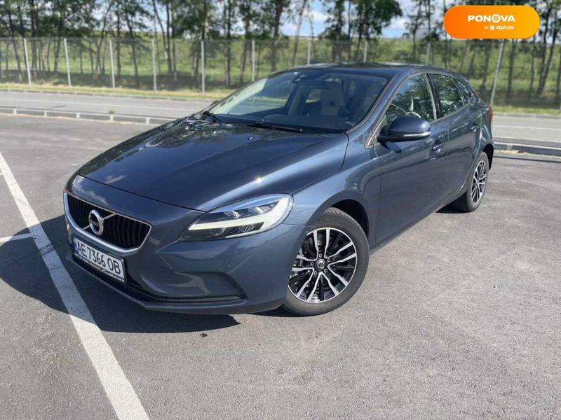 Volvo V40, 2017, Дизель, 2 л., 190 тис. км, Хетчбек, Сірий, Дніпро (Дніпропетровськ) 32495 фото