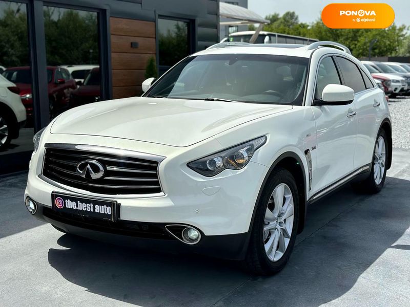 Infiniti QX70, 2016, Дизель, 2.99 л., 155 тис. км, Позашляховик / Кросовер, Білий, Рівне 101430 фото