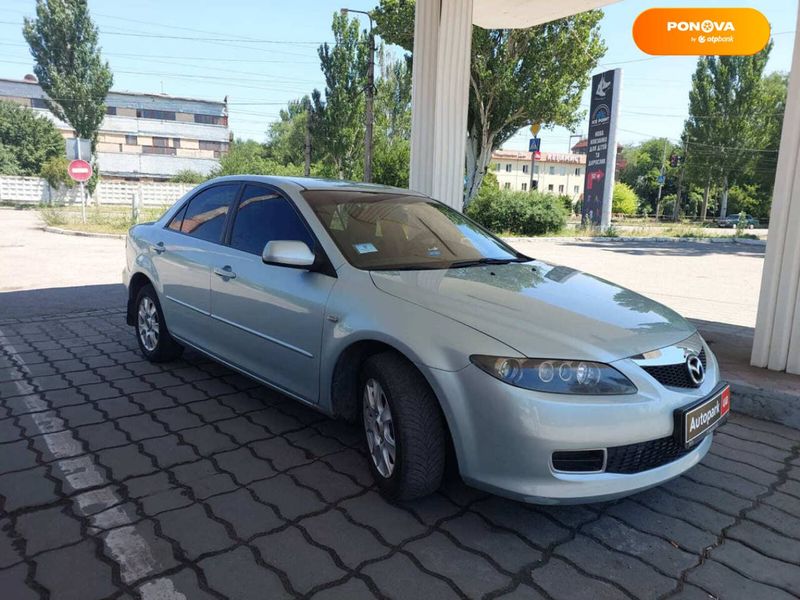 Mazda 6, 2007, Бензин, 1.8 л., 215 тис. км, Седан, Сірий, Запоріжжя 107498 фото