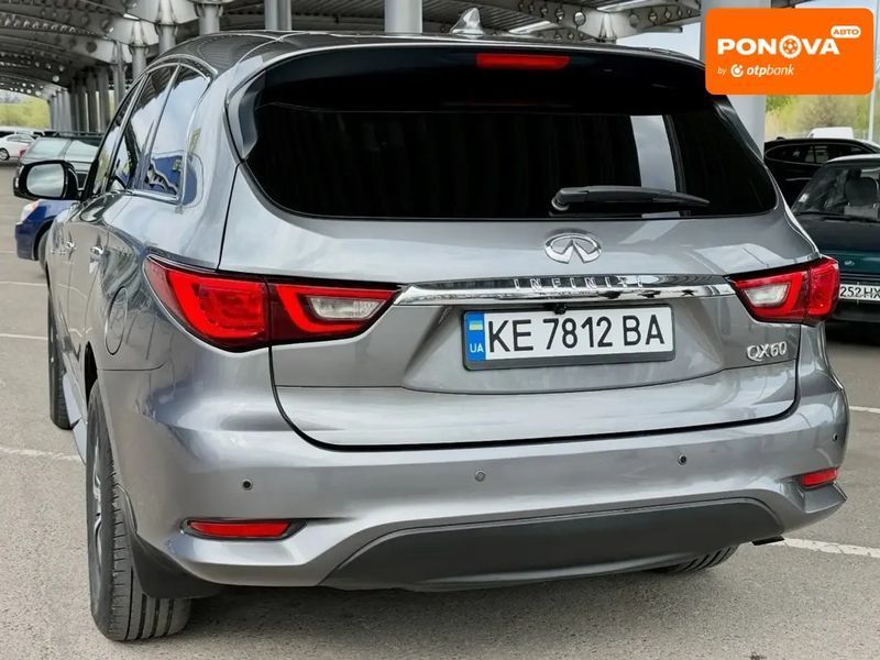 Infiniti QX60, 2018 г., Бензин, 160 тыс. км, Внедорожник / Кроссовер, Серый, Днепр (Днепропетровск) AT-10417075 фото