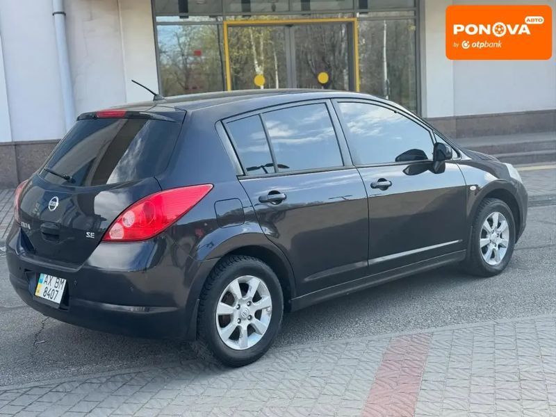 Nissan TIIDA, 2008 р., Бензин, 140 тис. км, Хетчбек, Чорний, Дніпро (Дніпропетровськ) AT-10418050 фото