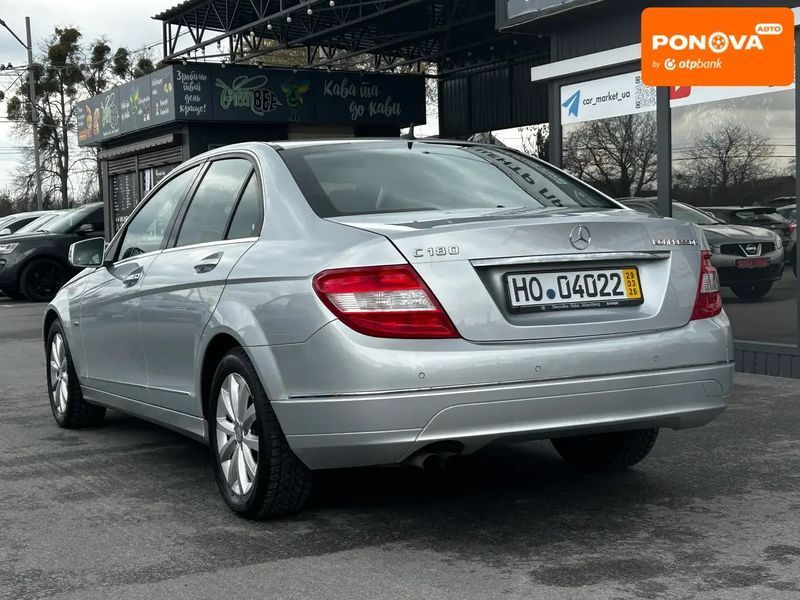 Mercedes-Benz C-Class, 2009 р., Бензин, 239 тис. км, Седан, Сірий, Житомир AT-10414643 фото