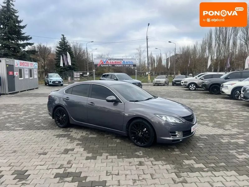 Mazda 6, 2008 р., Газ пропан-бутан / Бензин, 245 тис. км, Седан, Сірий, Кривий Ріг AT-10404812 фото