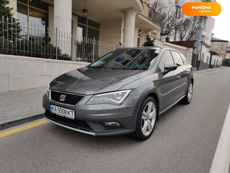 SEAT Leon, 2017, Дизель, 1.97 л., 133 тис. км, Універсал, Сірий, Київ Cars-Pr-65086 фото