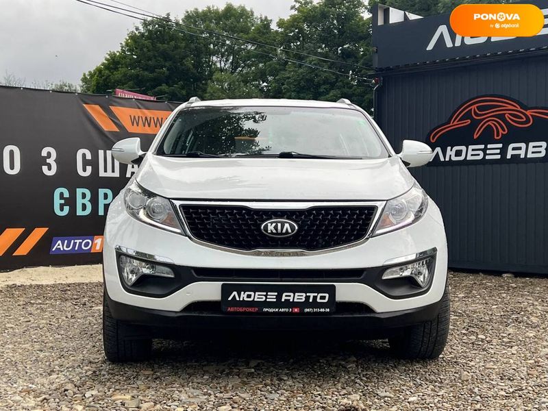 Kia Sportage, 2014, Дизель, 2 л., 192 тис. км, Позашляховик / Кросовер, Білий, Стрий 109572 фото