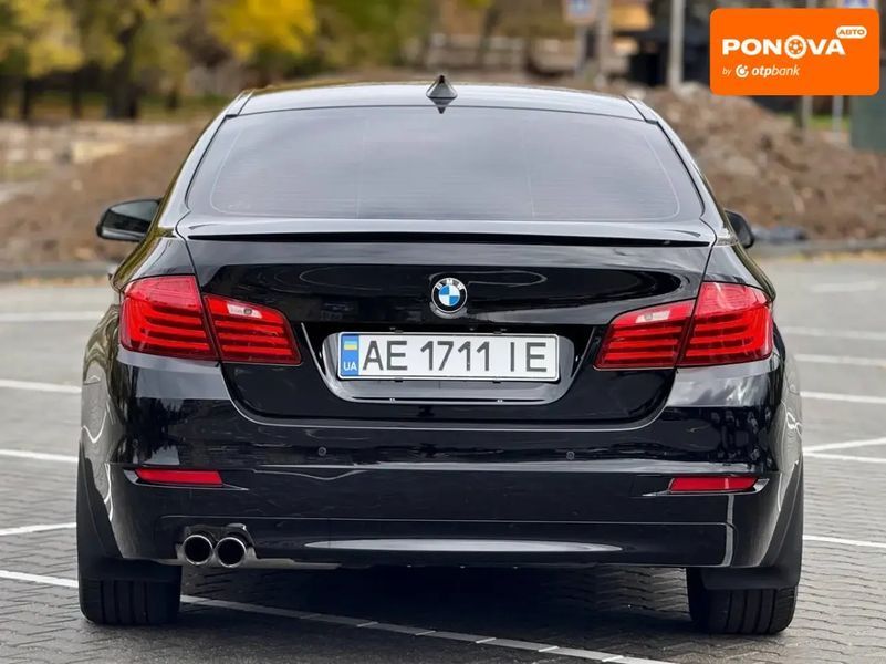 BMW 5 Series, 2016 г., Бензин, 102 тыс. км, Седан, Чорный, Кривой Рог AT-10406990 фото