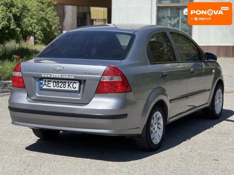 Chevrolet Aveo, 2006 р., Бензин, 221 тис. км, Седан, Сірий, Дніпро (Дніпропетровськ) AT-10418231 фото