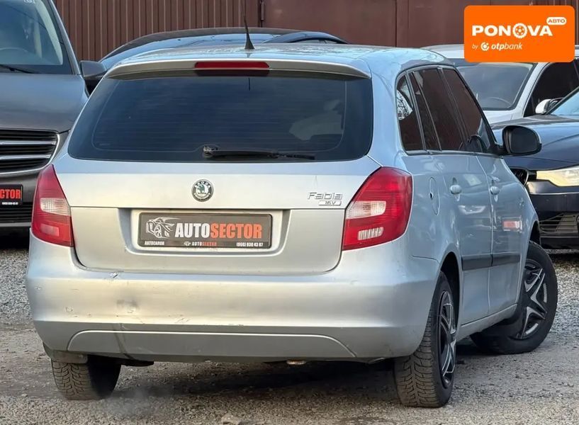 Skoda Fabia, 2011 г., Газ пропан-бутан / Бензин, 330 тыс. км, Универсал, Серый, Харьков AT-10405992 фото