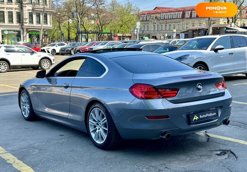 BMW 6 Series, 2014, Бензин, 2.98 л., 229 тыс. км, Купе, Серый, Киев 35160 фото