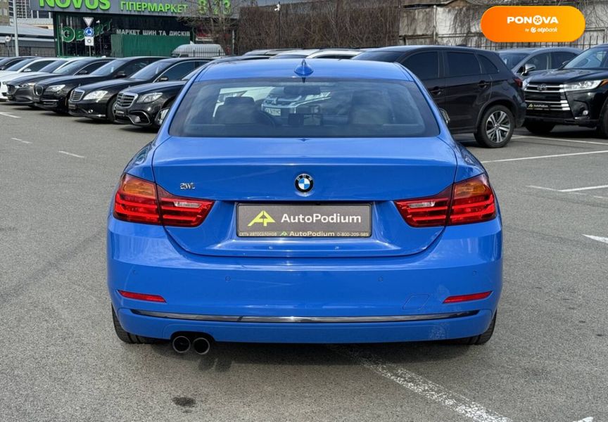 BMW 4 Series, 2017, Бензин, 2 л., 48 тыс. км, Купе, Синий, Киев 43473 фото