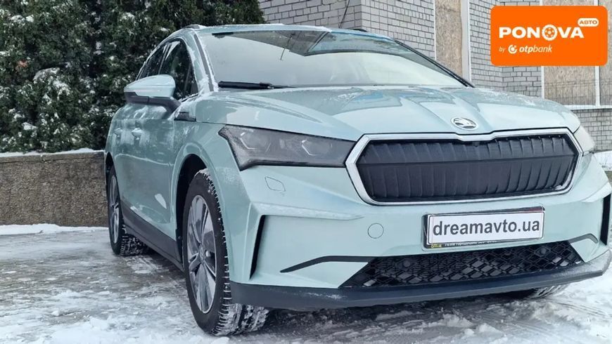 Skoda Enyaq iV, 2021 р., Електро, 149 тис. км, Позашляховик / Кросовер, Синій, Дніпро (Дніпропетровськ) AT-10408545 фото