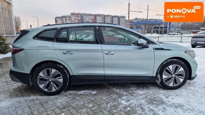 Skoda Enyaq iV, 2021 р., Електро, 149 тис. км, Позашляховик / Кросовер, Синій, Дніпро (Дніпропетровськ) AT-10408545 фото