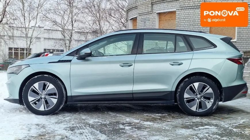 Skoda Enyaq iV, 2021 р., Електро, 149 тис. км, Позашляховик / Кросовер, Синій, Дніпро (Дніпропетровськ) AT-10408545 фото
