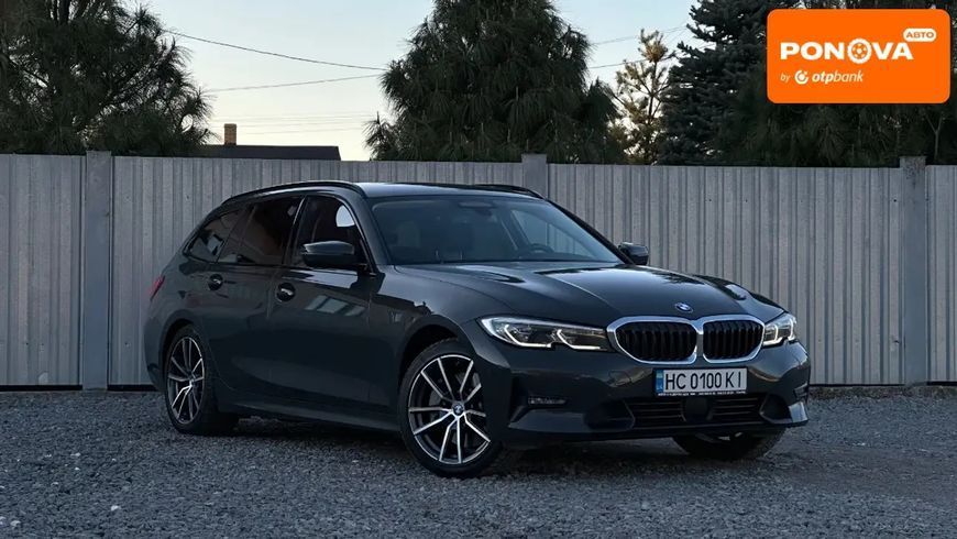 BMW 3 Series, 2020 р., Гібрид (PHEV), 192 тис. км, Універсал, Сірий, Самбір AT-10421729 фото