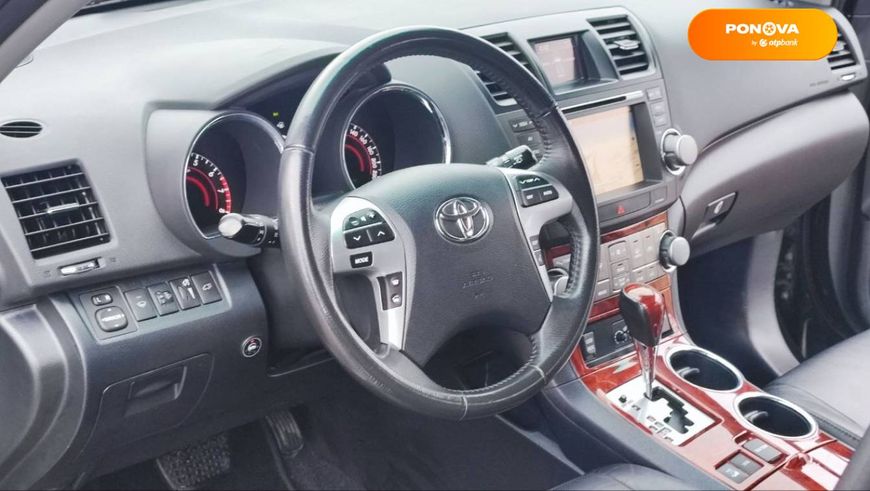 Toyota Highlander, 2011, Газ пропан-бутан / Бензин, 3.46 л., 153 тис. км, Позашляховик / Кросовер, Чорний, Київ 34181 фото