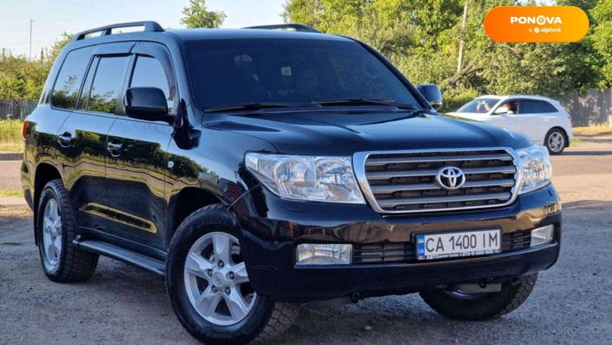 Toyota Land Cruiser, 2007, Газ пропан-бутан / Бензин, 4.7 л., 270 тис. км, Позашляховик / Кросовер, Чорний, Сміла 107418 фото