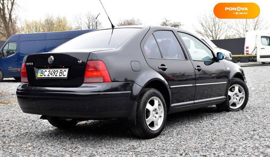 Volkswagen Bora, 2001, Бензин, 1.6 л., 305 тис. км, Седан, Чорний, Дрогобич Cars-Pr-54011 фото