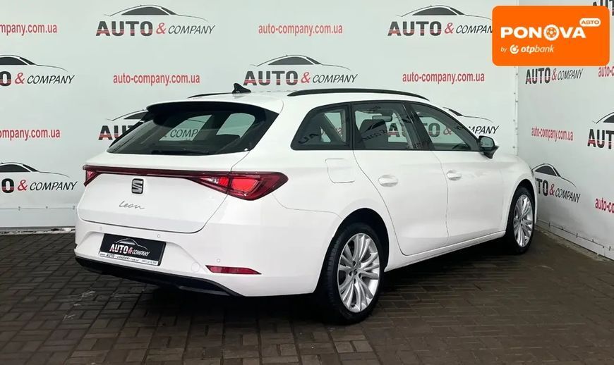 SEAT Leon, 2020 г., Дизель, 158 тыс. км, Универсал, Белый, Львов AT-10410425 фото