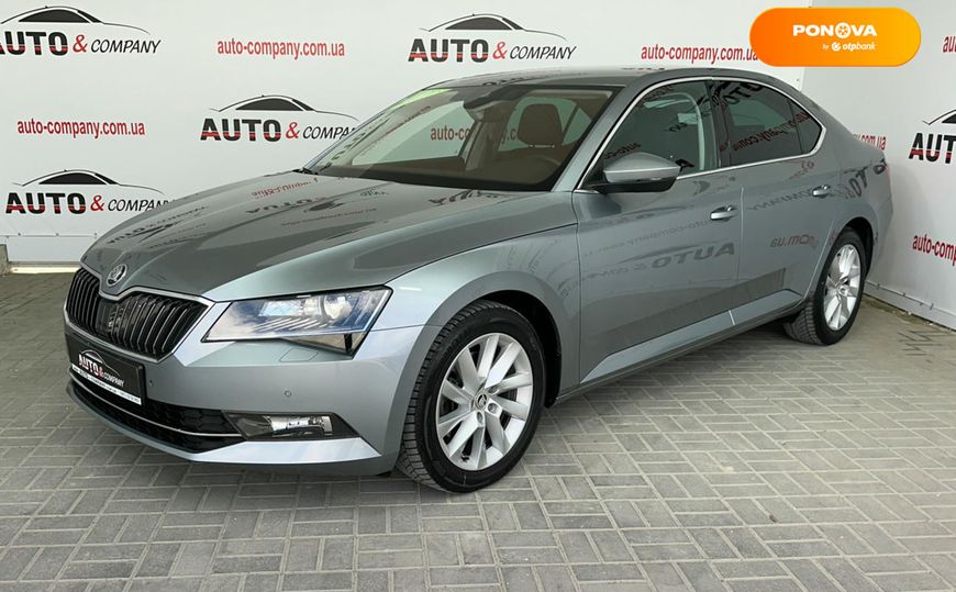 Skoda Superb, 2019, Дизель, 1.97 л., 158 тис. км, Ліфтбек, Сірий, Львів 109157 фото