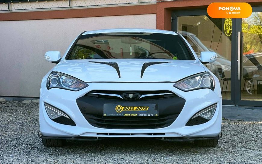 Hyundai Genesis Coupe, 2014, Бензин, 3.78 л., 49 тыс. км, Купе, Белый, Коломыя 17379 фото