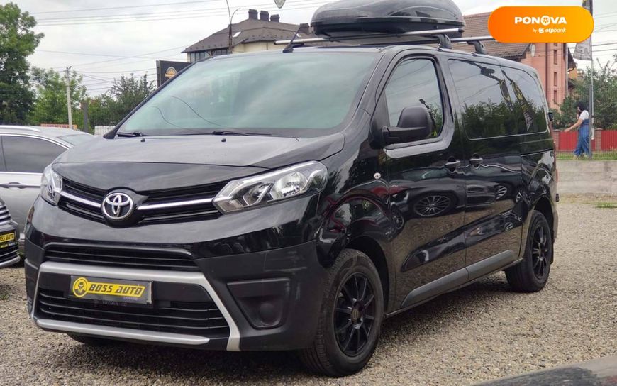 Toyota Proace, 2016, Дизель, 2 л., 177 тыс. км, Минивен, Чорный, Коломыя 99674 фото