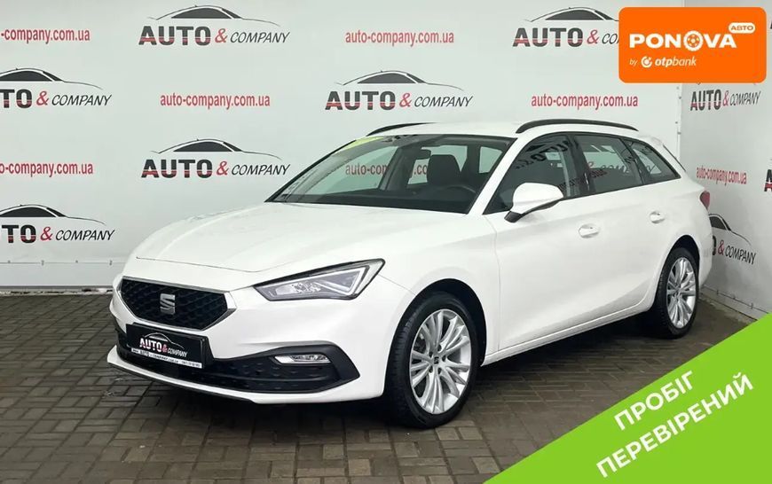 SEAT Leon, 2020 г., Дизель, 158 тыс. км, Универсал, Белый, Львов AT-10410425 фото