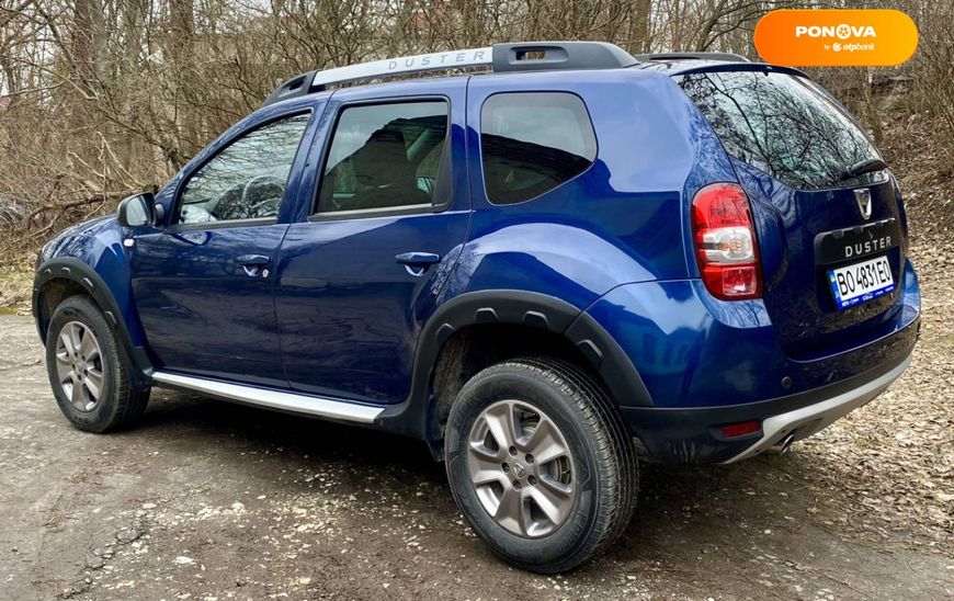 Dacia Duster, 2015, Бензин, 1.2 л., 136 тис. км, Позашляховик / Кросовер, Синій, Тернопіль Cars-Pr-65992 фото