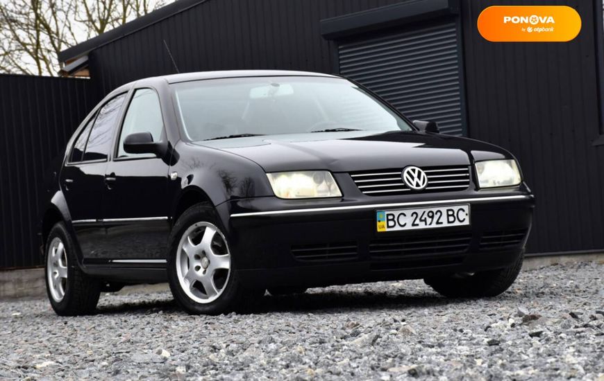 Volkswagen Bora, 2001, Бензин, 1.6 л., 305 тис. км, Седан, Чорний, Дрогобич Cars-Pr-54011 фото