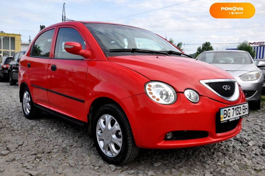 Chery Jaggi, 2008, Бензин, 1.3 л., 60 тыс. км, Лифтбек, Красный, Львов 50803 фото