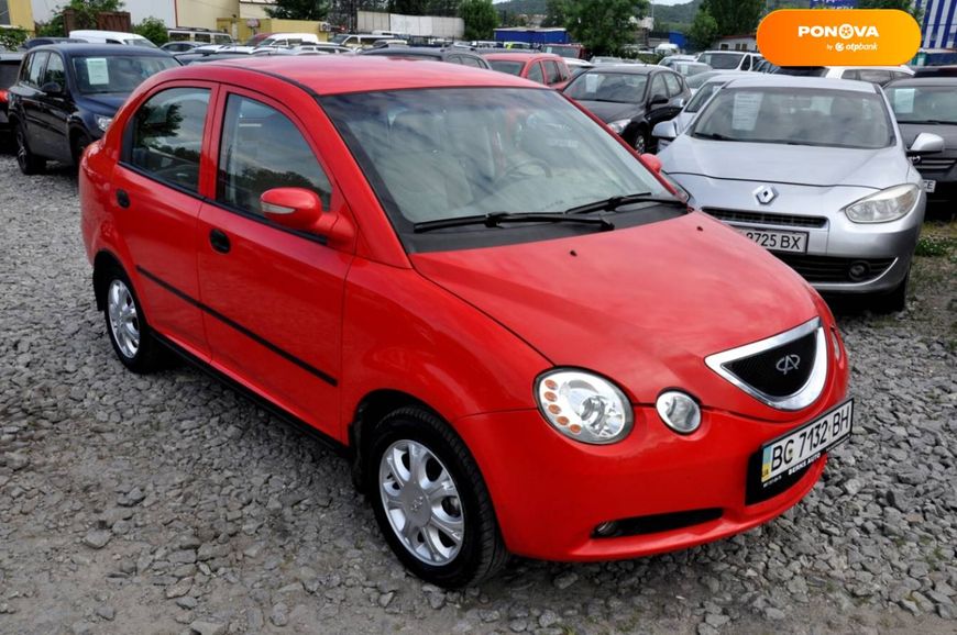 Chery Jaggi, 2008, Бензин, 1.3 л., 60 тыс. км, Лифтбек, Красный, Львов 50803 фото