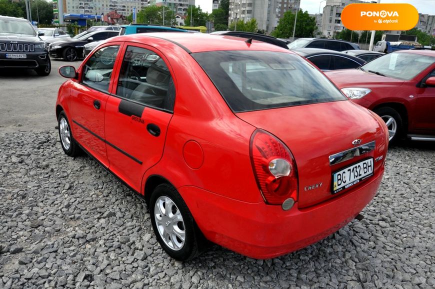 Chery Jaggi, 2008, Бензин, 1.3 л., 60 тыс. км, Лифтбек, Красный, Львов 50803 фото