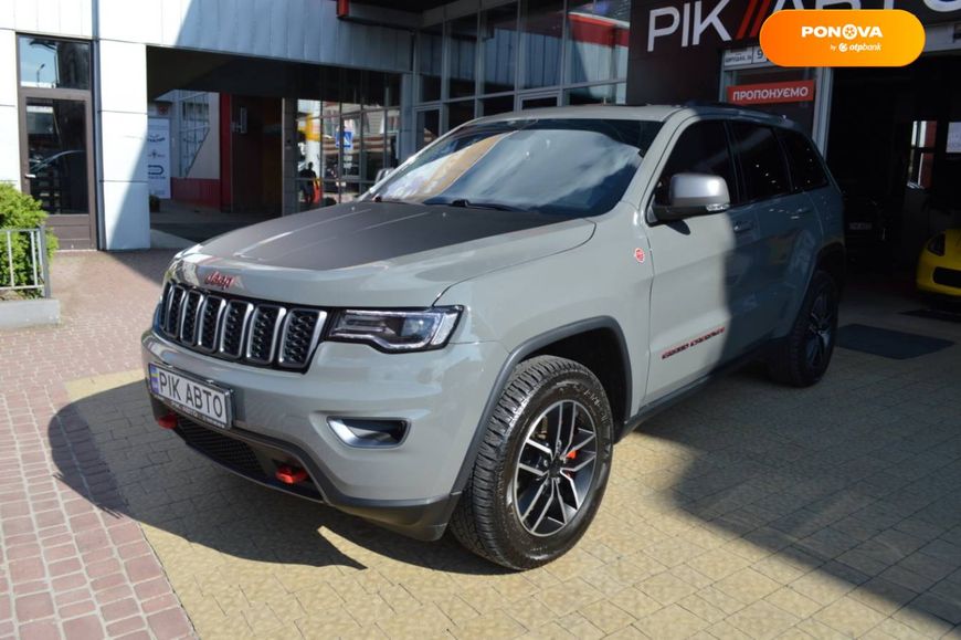 Jeep Grand Cherokee, 2020, Бензин, 3.6 л., 45 тис. км, Позашляховик / Кросовер, Сірий, Львів 97598 фото