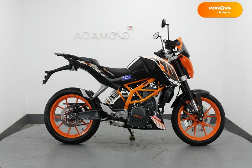 KTM 390 Duke, 2014, Бензин, 390 см³, 22 тис. км, Мотоцикл без оптекателей (Naked bike), Оранжевый, Гнівань moto-199487 фото